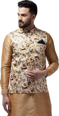 BEN COOPER Sleeveless Printed Men Jacket
