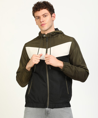 WROGN Full Sleeve Colorblock Men Jacket