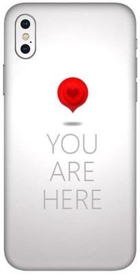 INSTYLER Apple iPhone X Mobile Skin(Multicolor)