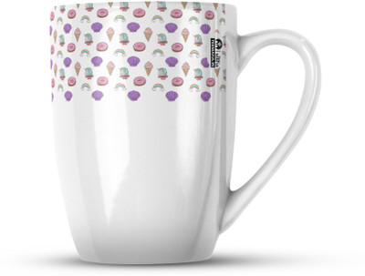 Tee Mafia OM-36-PATTERN36-1 Ceramic Coffee Mug(330 ml)