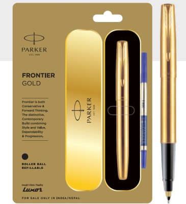 PARKER Galaxy Frontier Gold Roller Ball GT Roller Ball Pen(Blue)
