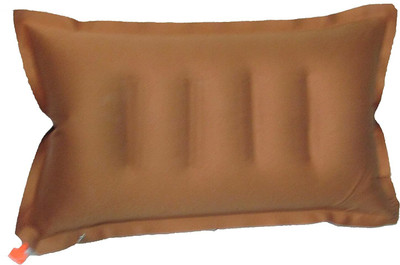 Grand Air Solid Sleeping Pillow Pack of 1(Brown)