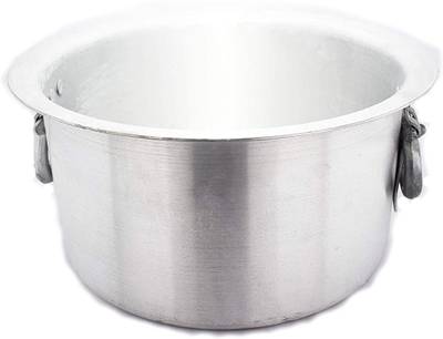 EGLOB Aluminium Patila/Tapeli with Handles, 25 Litre Tope 25 L capacity 48 cm diameter