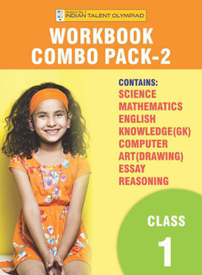 Science Maths IMO English GK Essay Drawing Computer Reasoning Class 1 Olympiad Workbooks Combo Pack Of 8 Books(Paperback, Indian Talent Olympiad)