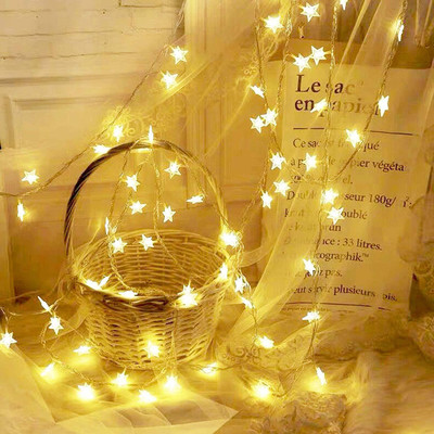 Quality BIt 16 LEDs 0.81 m Yellow Steady Star Rice Lights(Pack of 1)