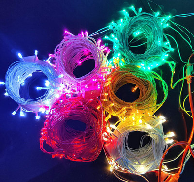 Sameer Enterprises 30 LEDs 13 m Multicolor Steady String Rice Lights(Pack of 1)