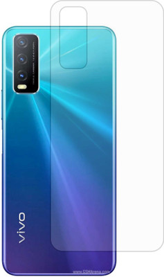 DESIBUZZ Back Screen Guard for Vivo Y20i, Vivo Y20A, Vivo Y12s, Vivo Y20G(Pack of 1)