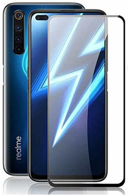 dIZOM Edge To Edge Tempered Glass for Realme 6 Pro(Pack of 1)