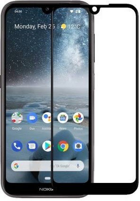 DSCASE Edge To Edge Tempered Glass for Nokia 3.2(Pack of 1)