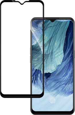 HUPSHY Edge To Edge Tempered Glass for OPPO F17(Pack of 1)