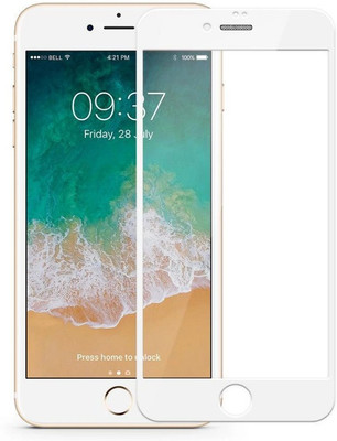 Mobilive Edge To Edge Tempered Glass for Apple iPhone 8 Plus(Pack of 1)