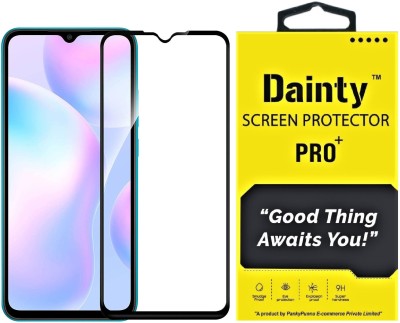 Dainty Edge To Edge Tempered Glass for Poco M2, Mi Redmi 9 Power(Pack of 1)
