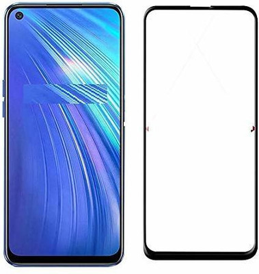BRENZZ Edge To Edge Tempered Glass for Realme 6(Pack of 1)