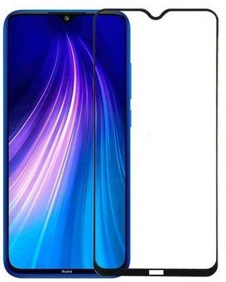 DSCASE Edge To Edge Tempered Glass for Mi Redmi Note 8(Pack of 1)