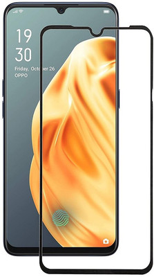 Bodoma Edge To Edge Tempered Glass for Oppo F17(Pack of 1)