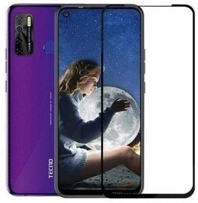 AKSHUD Edge To Edge Tempered Glass for Tecno Camon 15(Pack of 1)