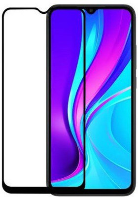 BRENZZ Edge To Edge Tempered Glass for Mi Redmi 9(Pack of 1)