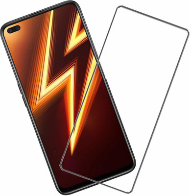 LIKEDESIGN Edge To Edge Tempered Glass for Realme 6 pro(Pack of 1)