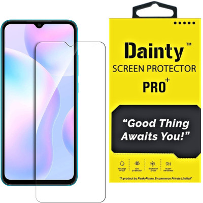 Dainty Tempered Glass Guard for Poco M3, Poco M2, Mi Redmi 9 Prime, Mi Redmi 9, Mi Redmi 9 Power(Pack of 1)