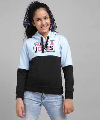 NICK AND JONES Full Sleeve Color Block Boys Sweatshirt