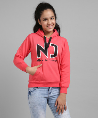 NICK AND JONES Full Sleeve Printed Girls Sweatshirt