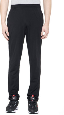 REEBOK Solid Men Black Track Pants