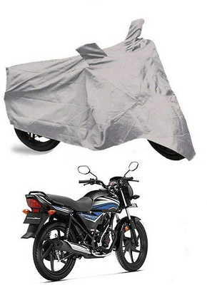 LooknTook Waterproof Two Wheeler Cover for Honda(Dream Neo, Silver)