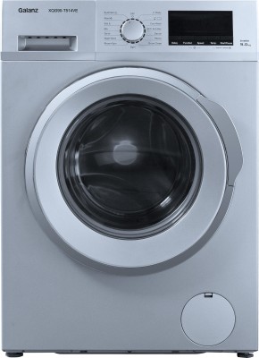 Galanz 9 kg Quick Wash, Inverter Fully Automatic Front Load with In-built Heater Silver(XQG90-T514VE)