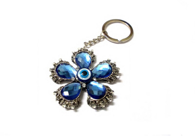 

Niteo Flower Shaped Evil Eye Key Chain