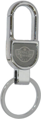 

Aura Imported Full Metal Royal Enfield Key Chain