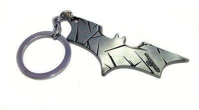 MK Batman The Dark Knight Rises Silver Wings Key Chain