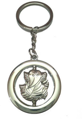 

Niteo Ganesh Leaf Design Key Chain