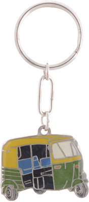 

TEMPLE TREES AUTORICKSHAW GREEN KEYCHAIN Key Chain
