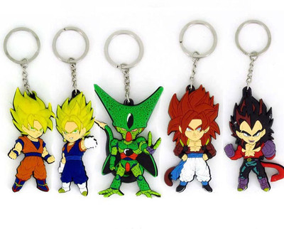 

Bidheaven Dragon Ball Z Goku Super Saiyan Gogeta Vegeta Key Chain