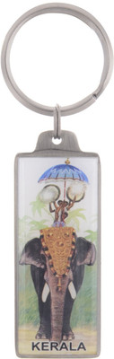 

TEMPLE TREES KERALA POORAM ELEPHANT KEYCHAIN Key Chain