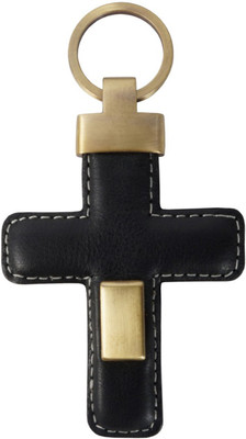 

Clubb 1287_B Black Leather Key Chain