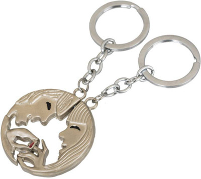 

Shubheksha Boy-Girl Ring Key Chain