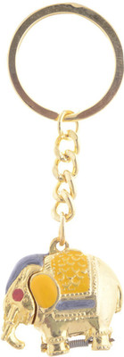 

TEMPLE TREES ELEPHANT YELLOW KEYCHAIN Key Chain