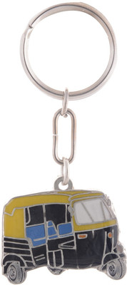 

TEMPLE TREES AUTORICKSHAW BLACK KEYCHAIN Key Chain