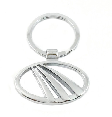 

Chainz Mahindra Metal Logo Key Chain(Silver)