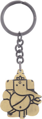 

TEMPLE TREES GANESHJI GOLD FINISH KEYCHAIN Key Chain