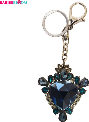 

Babies Bloom Blue Luxury Crsytal Bag Accessory Key Chain