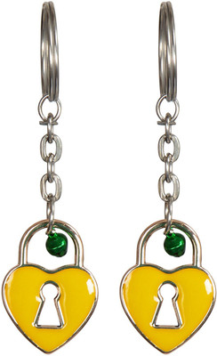 

SME JAIPUR Lock Heart Key Chain