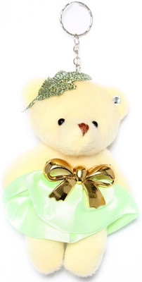 

Lotus E CREAM GIRL TEDDY WITH GEERN SKIRT Key Chain