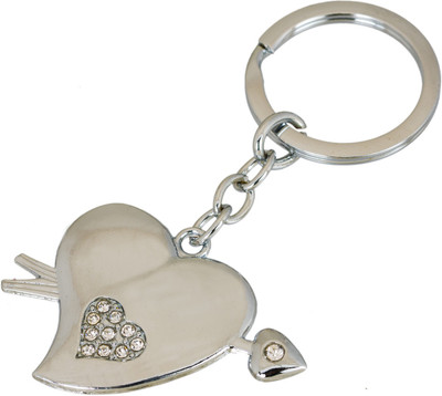

Gadge Gadge Heart Shape Keychain In Metal Key Chain