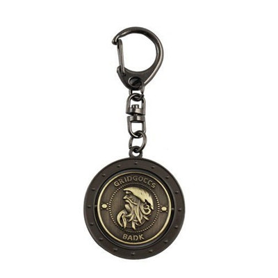 

Bidheaven BADK Harry Potter Metal Locket Circular Key Chain