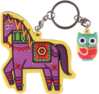 

Chumbak Royal Horse Keychain Key Chain
