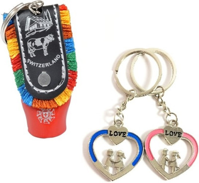 

Ryka Collection DDLJ & Couple Love Combo Key Chain