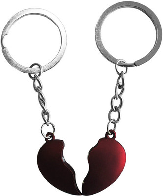 

Golddust ABC01 Split Heart Key Chain