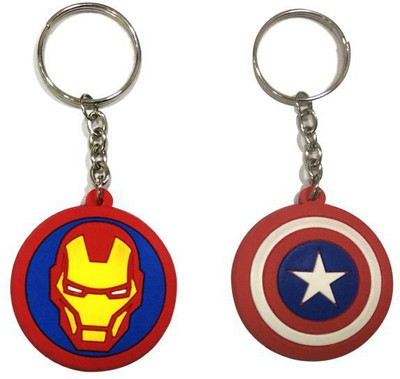 

Marvel Iron man-Captain America Key Chain